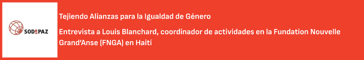 Tejiendo Alianzas para la Igualdad de Género