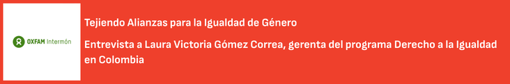 Tejiendo Alianzas para la Igualdad de Género