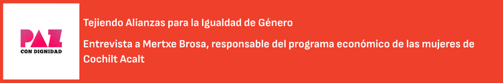 Tejiendo Alianzas para la Igualdad de Género