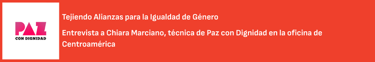 Tejiendo Alianzas para la Igualdad de Género