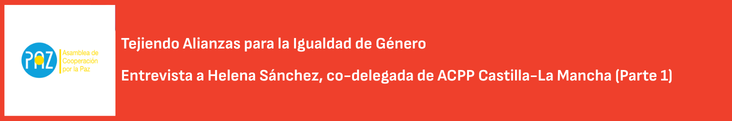 Tejiendo Alianzas para la Igualdad de Género