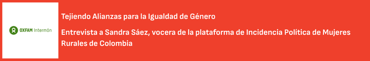 Tejiendo Alianzas para la Igualdad de Género